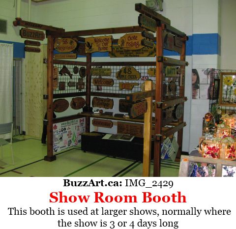This booth is used at larger shows, normally where the show is 3 or 4 days long